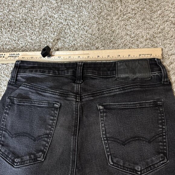 American Eagle Jeans Mens 30x32 Black Next Level Flex Slim Denim Pants - Picture 10 of 11